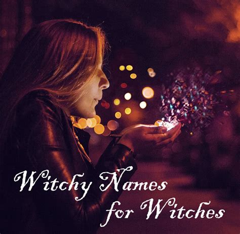 Witches namess in historry